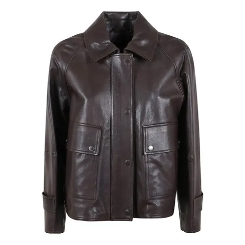 Jackets > Leather Jackets - - Weekend Max Mara - Modalova