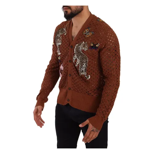 Knitwear > Cardigans - - Dolce & Gabbana - Modalova