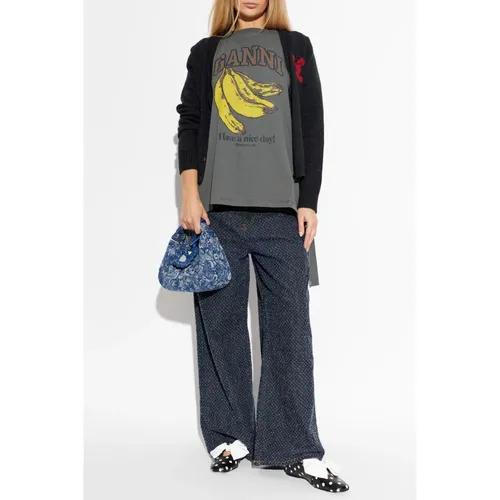 Knitwear > Cardigans - - Ganni - Modalova