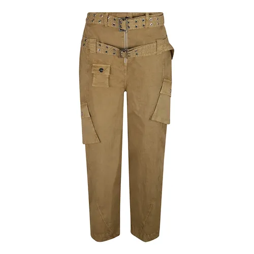 Trousers > Slim-fit Trousers - - Ganni - Modalova