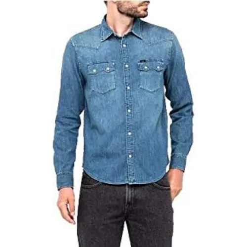 Shirts > Denim Shirts - - Lee - Modalova
