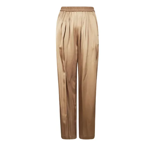 Trousers > Wide Trousers - - Forte Forte - Modalova
