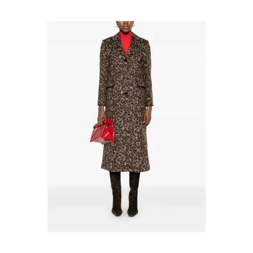 Coats > Single-Breasted Coats - - Thelaurent - Modalova