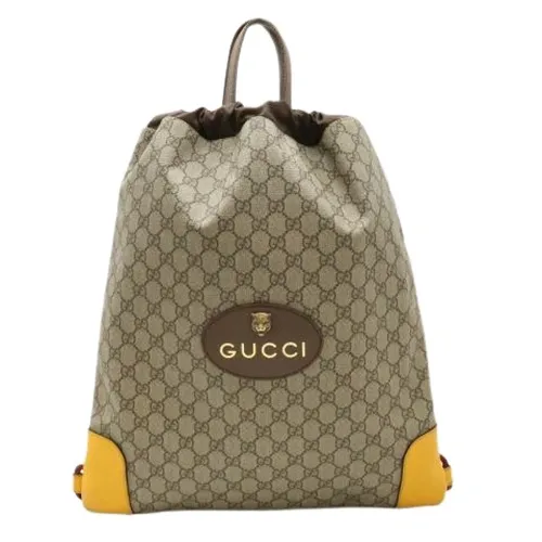 Pre-owned > Pre-owned Bags > Pre-owned Backpacks - - Gucci Vintage - Modalova