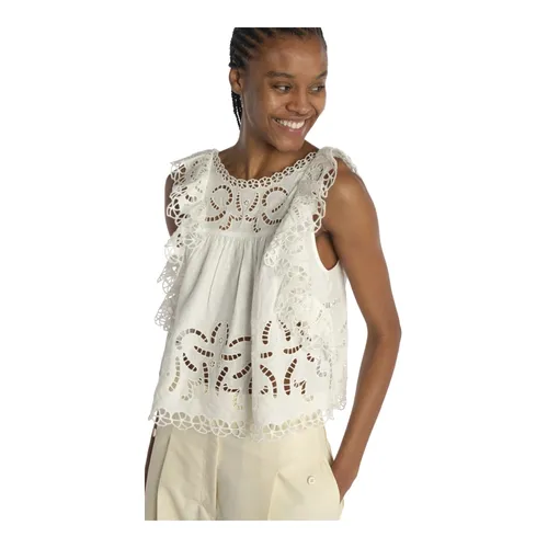 Tops > Sleeveless Tops - - Sea NY - Modalova
