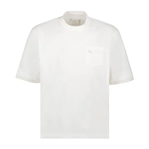 Sacai - Tops > T-Shirts - White - Sacai - Modalova