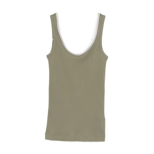 Tops > Sleeveless Tops - - Brunello Cucinelli - Modalova