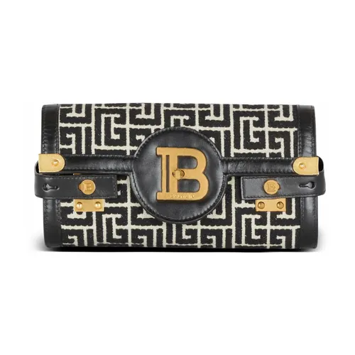 Balmain - Bags > Clutches - Black - Balmain - Modalova