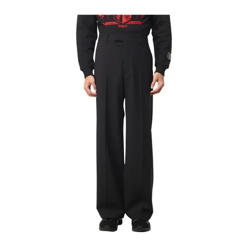 Trousers > Wide Trousers - - Msgm - Modalova