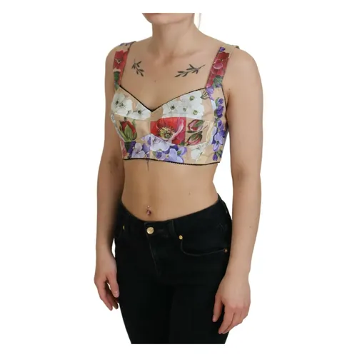 Tops > Sleeveless Tops - - Dolce & Gabbana - Modalova