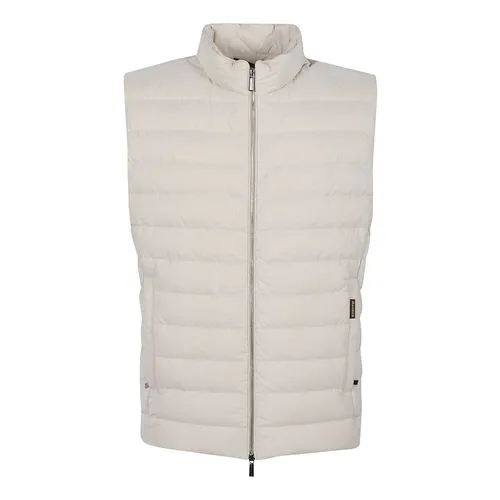 Moorer - Jackets > Vests - Beige - Moorer - Modalova