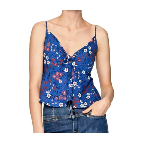 Tops > Sleeveless Tops - - Pepe Jeans - Modalova