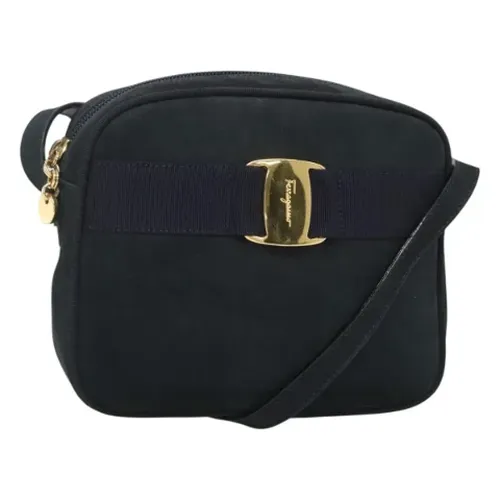 Pre-owned > Pre-owned Bags > Pre-owned Cross Body Bags - - Salvatore Ferragamo Pre-owned - Modalova