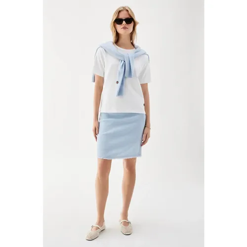 Busnel - Tops > T-Shirts - White - Busnel - Modalova