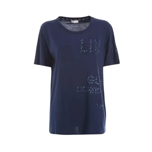 Liu Jo - Tops > T-Shirts - Blue - Liu Jo - Modalova