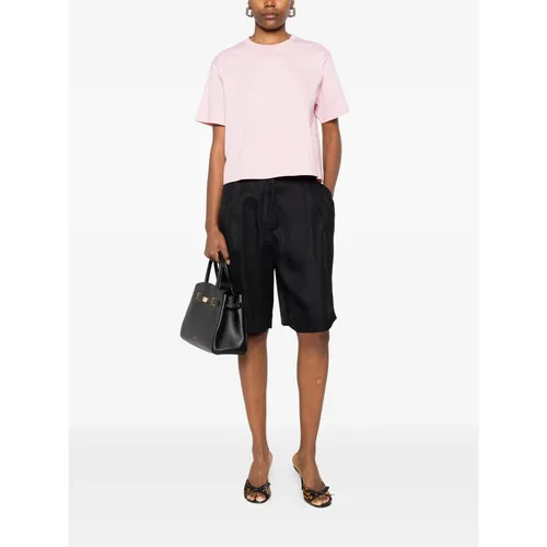 Versace - Tops > T-Shirts - Pink - Versace - Modalova