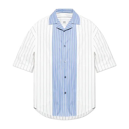 Shirts > Short Sleeve Shirts - - Ami Paris - Modalova