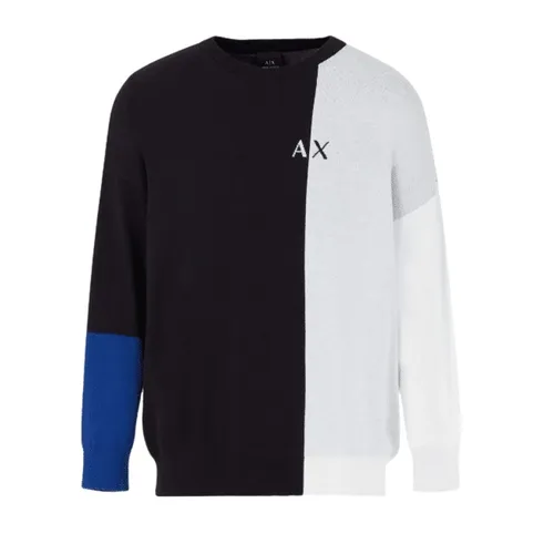 Knitwear > Round-neck Knitwear - - Armani Exchange - Modalova