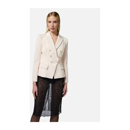 Jackets > Blazers - - Elisabetta Franchi - Modalova