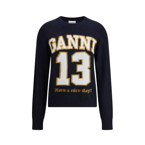 Knitwear > Round-neck Knitwear - - Ganni - Modalova