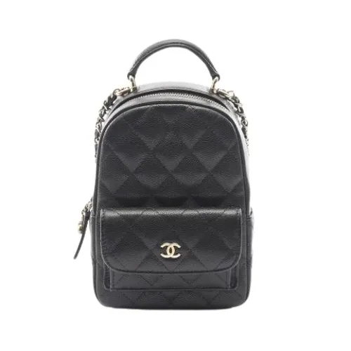 Pre-owned > Pre-owned Bags > Pre-owned Backpacks - - Chanel Vintage - Modalova