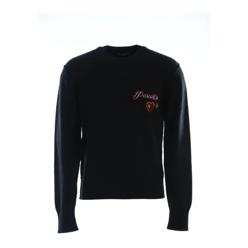 Knitwear > Round-neck Knitwear - - Dolce & Gabbana - Modalova