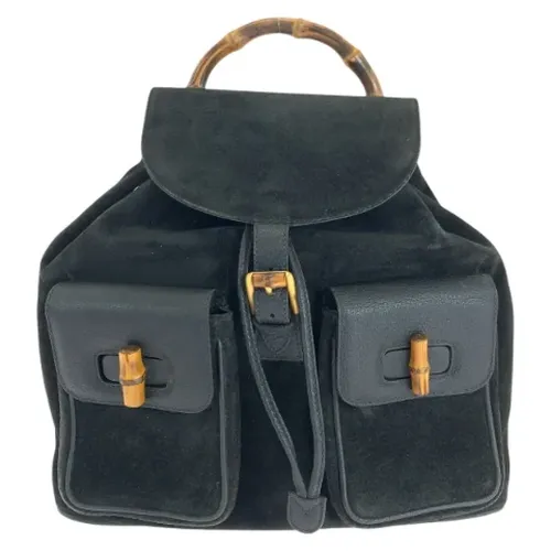 Pre-owned > Pre-owned Bags > Pre-owned Backpacks - - Gucci Vintage - Modalova
