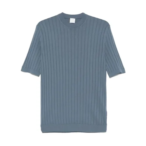 Eleventy - Tops > T-Shirts - Blue - Eleventy - Modalova