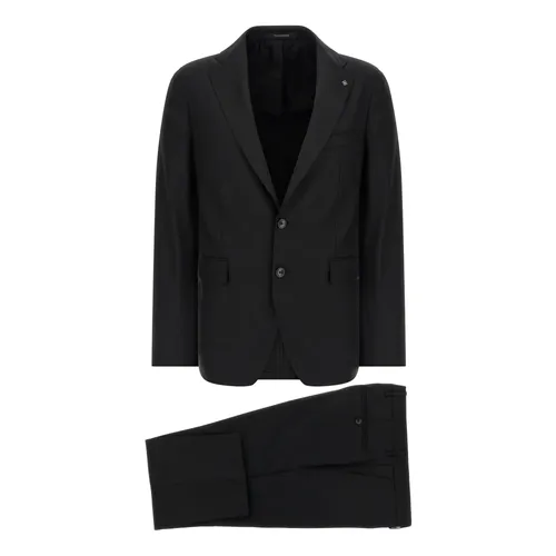Suits > Suit Sets > Single Breasted Suits - - Tagliatore - Modalova