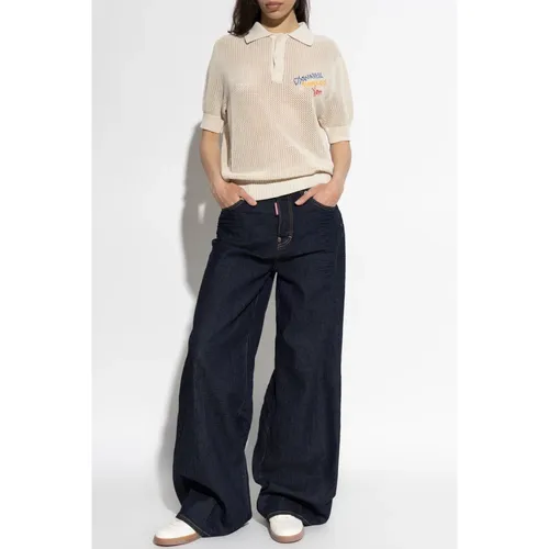 Jeans > Wide Jeans - - Dsquared2 - Modalova