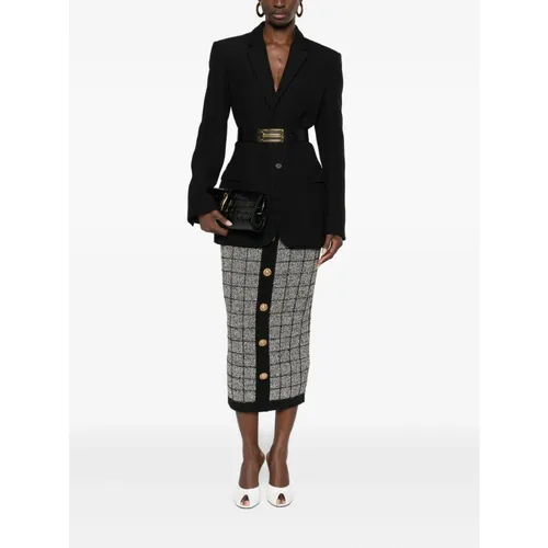 Skirts > Midi Skirts - - Balmain - Modalova
