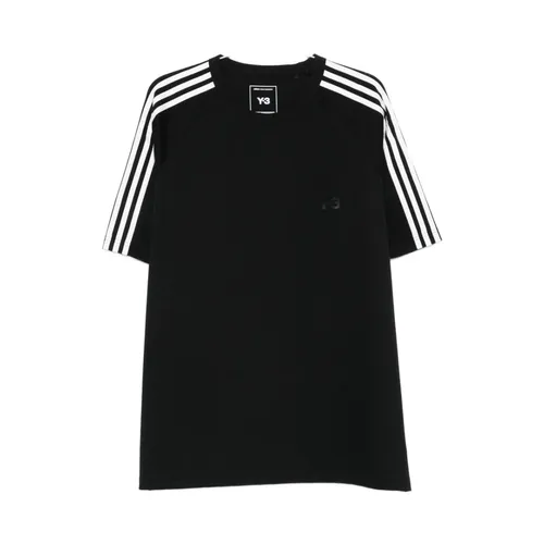 Y-3 - Tops > T-Shirts - Black - Y-3 - Modalova