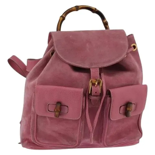 Pre-owned > Pre-owned Bags > Pre-owned Backpacks - - Gucci Vintage - Modalova