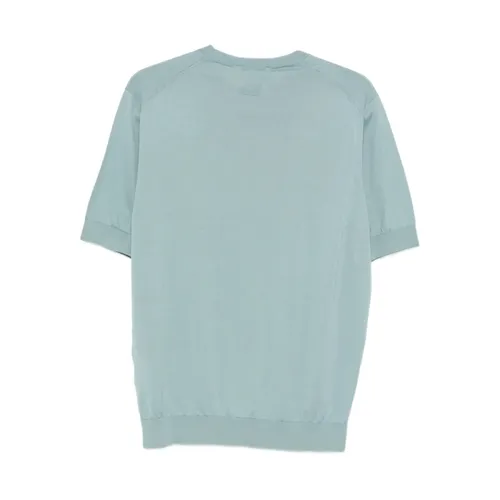 Lardini - Tops > T-Shirts - Blue - Lardini - Modalova
