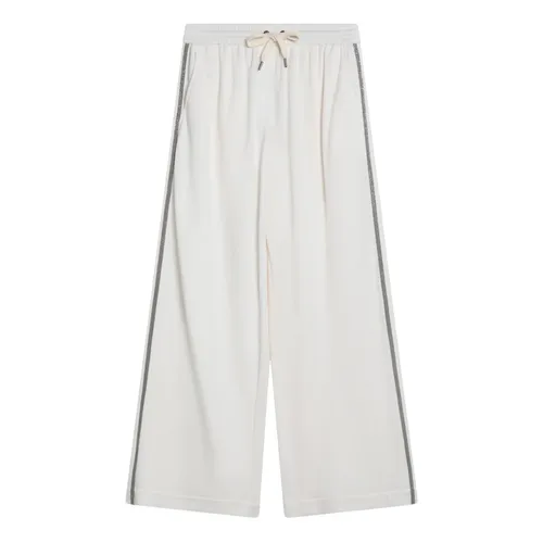 Trousers > Wide Trousers - - Brunello Cucinelli - Modalova