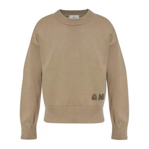 Knitwear > Round-neck Knitwear - - Ami Paris - Modalova