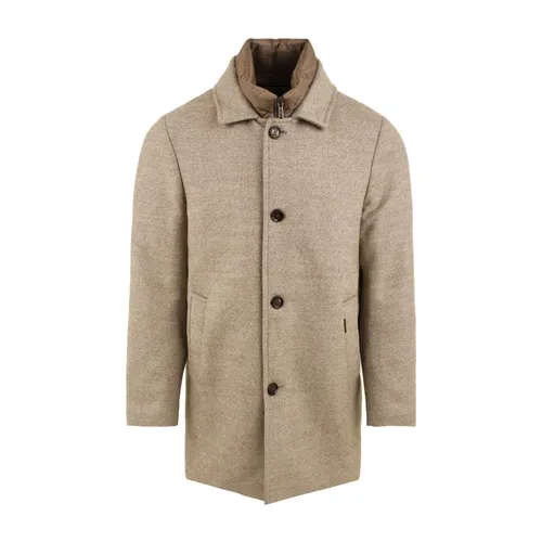 Coats > Single-Breasted Coats - - Moorer - Modalova