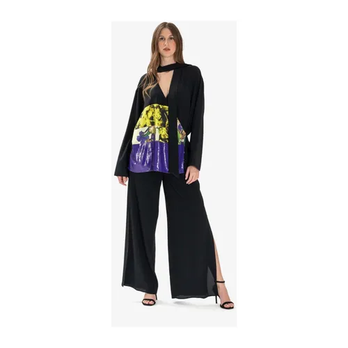 Trousers > Wide Trousers - - Erika Cavallini - Modalova