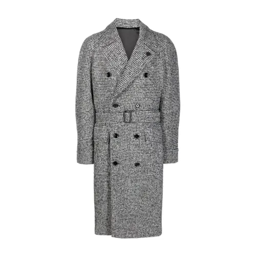 Coats > Double-Breasted Coats - - Lardini - Modalova