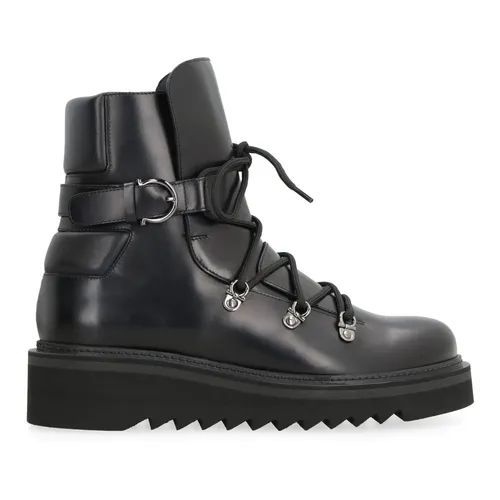 Shoes > Boots > Lace-up Boots - - Ferragamo - Modalova