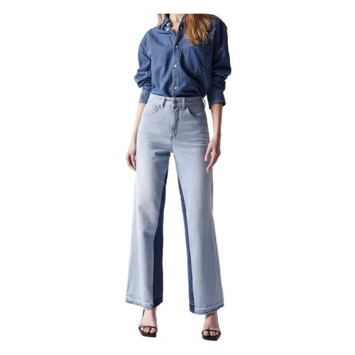 Salsa - Jeans > Wide Jeans - Blue - Salsa - Modalova