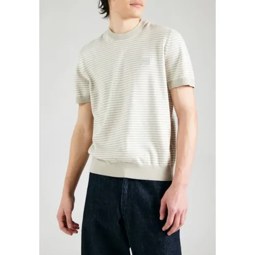 Hugo - Tops > T-Shirts - Beige - Hugo - Modalova