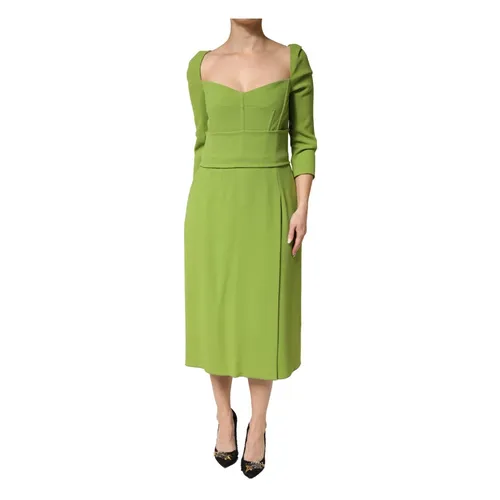 Dresses > Day Dresses > Midi Dresses - - Dolce & Gabbana - Modalova