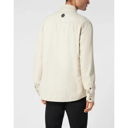 Shirts > Denim Shirts - - Philipp Plein - Modalova