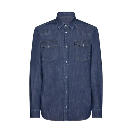 Shirts > Denim Shirts - - Dondup - Modalova