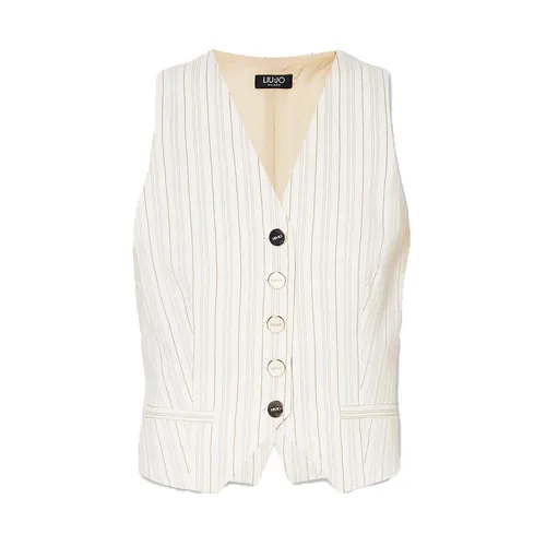 Liu Jo - Jackets > Vests - Yellow - Liu Jo - Modalova