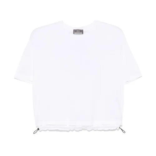 Herno - Tops > T-Shirts - White - Herno - Modalova
