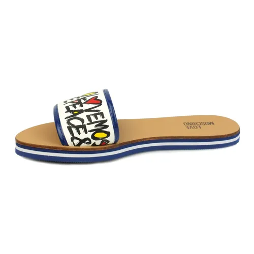 Shoes > Flip Flops & Sliders > Sliders - - Love Moschino - Modalova