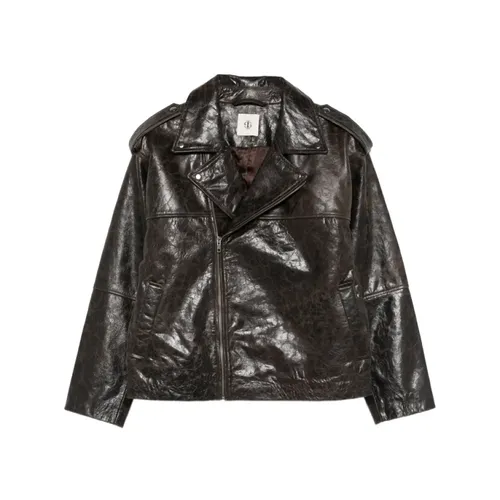 Jackets > Leather Jackets - - The Garment - Modalova