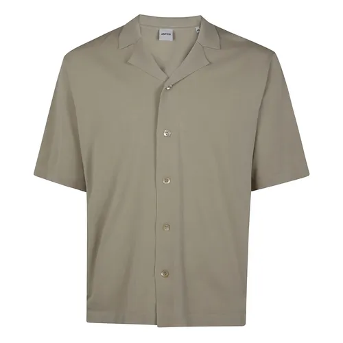 Shirts > Short Sleeve Shirts - - Aspesi - Modalova